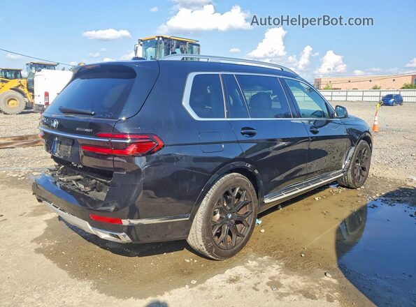 5UX23EM03S9Y33456 2025 BMW X7 Black Tył prawy