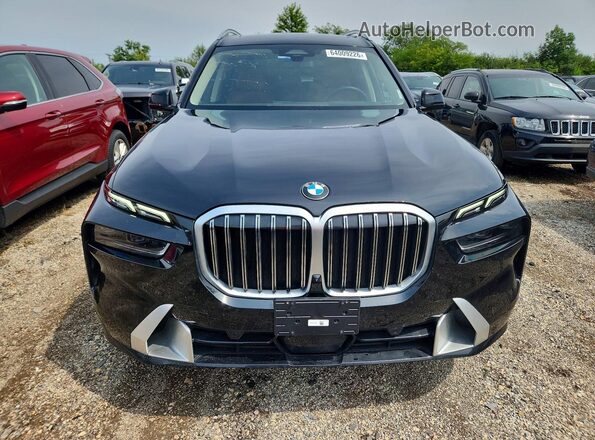 5UX23EM03S9Z99752 2025 BMW X7 Black Դիմացի տեսք