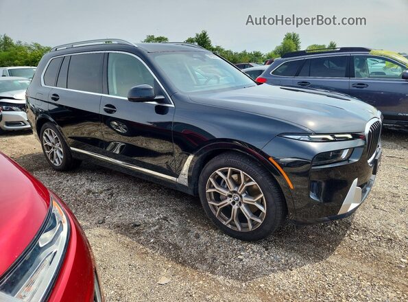 5UX23EM03S9Z99752 2025 BMW X7 Black Առջևի աջ