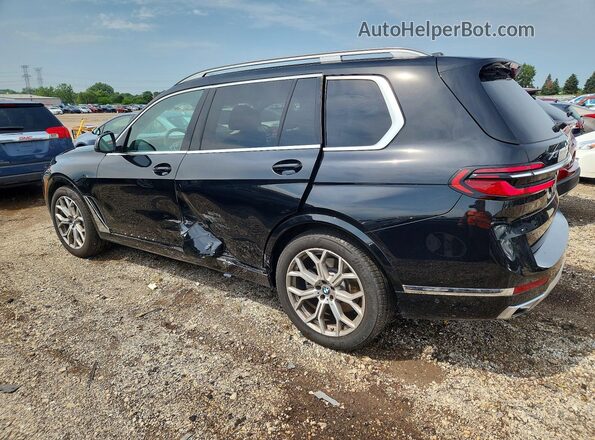 5UX23EM03S9Z99752 2025 BMW X7 Black Հետևի ձախ