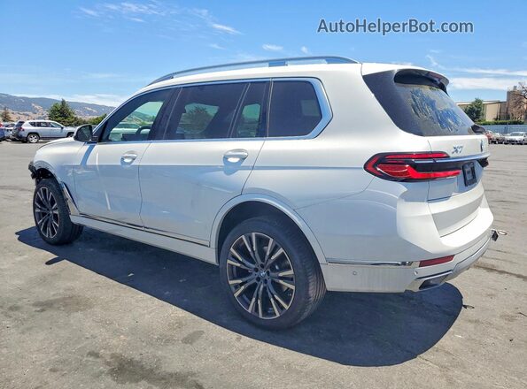 5UX23EM04R9T56076 2024 BMW X7 White Задня ліва чверть