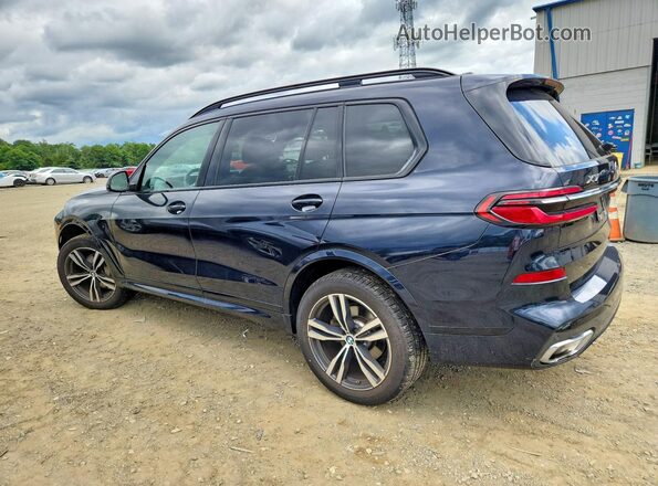 5UX23EM04R9V25108 2024 BMW X7 Синий Задняя левая четверть