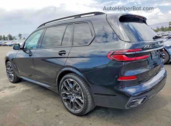 5UX23EM05S9W26471 2025 BMW X7 Black Հետևի ձախ