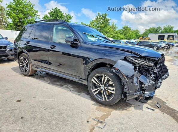 5UX23EM05S9W78392 2025 BMW X7 Black Przód prawy
