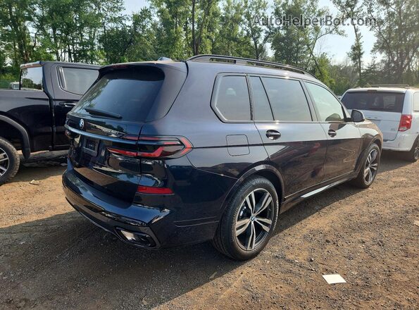 5UX23EM05T9420293 2026 BMW X7 Black Задня права чверть
