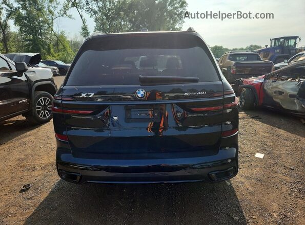 5UX23EM05T9420293 2026 BMW X7 Black Вид ззаду