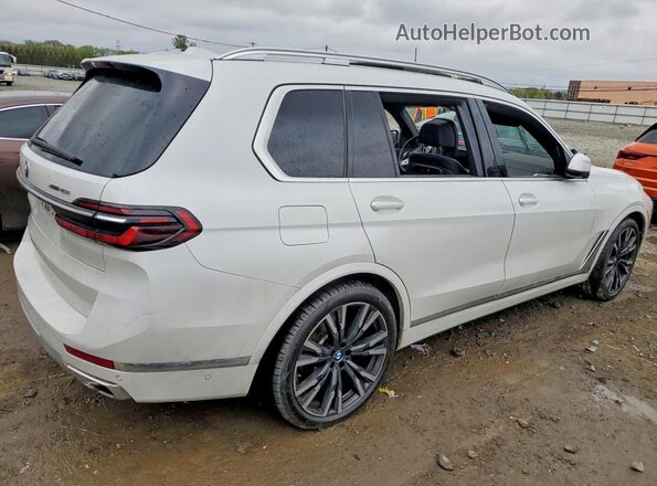 5UX23EM06P9R58099 2023 BMW X7 White Rear right