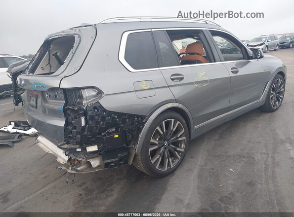 5UX23EM06R9U66157 2024 BMW X7 Gray Задня права чверть