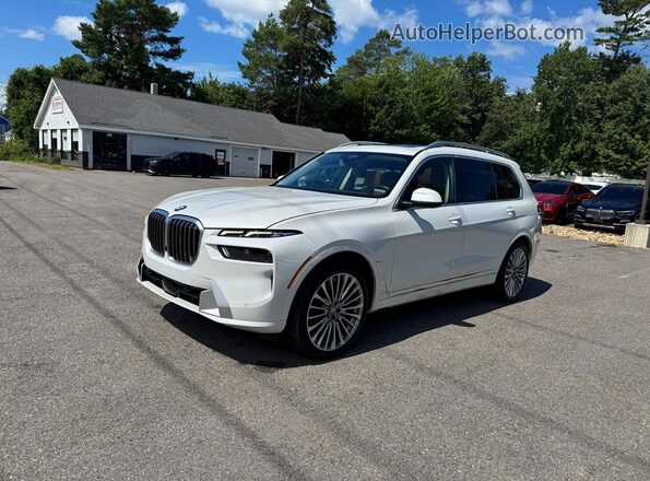 5UX23EM09P9N95412 2023 BMW X7 White Հետևի ձախ