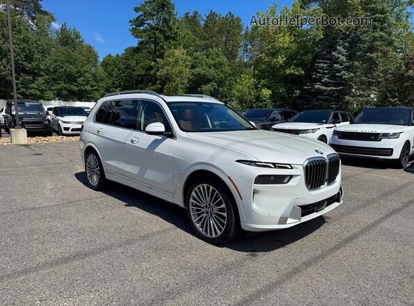 5UX23EM09P9N95412 2023 BMW X7 White Առջևի աջ