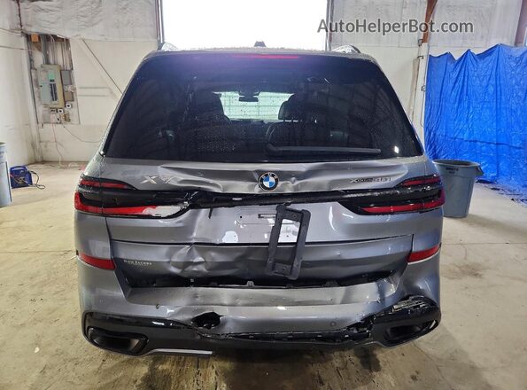 5UX23EM09R9S30716 2024 BMW X7 Gray Հետևի տեսք