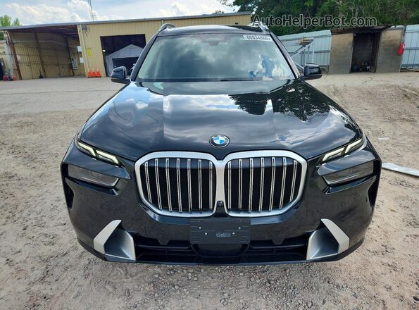 5UX23EM09R9U24274 2024 BMW X7 Black Դիմացի տեսք