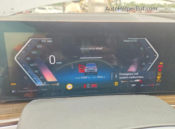 5UX23EM09R9U79582 2024 BMW X7 Gray Vista del cuadro de instrumentos