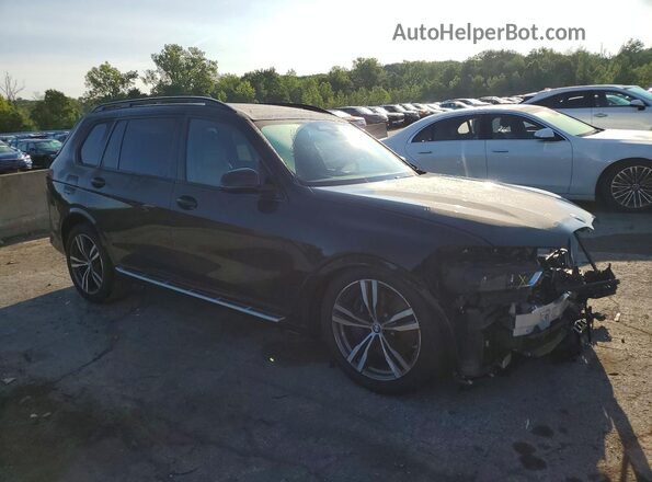 5UX23EM0XS9Y26777 2025 BMW X7 Черный Передняя правая четверть