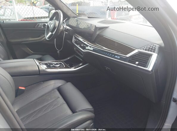 5UX23EU00R9U22025 2024 BMW X5 Blue Vista interior delantera