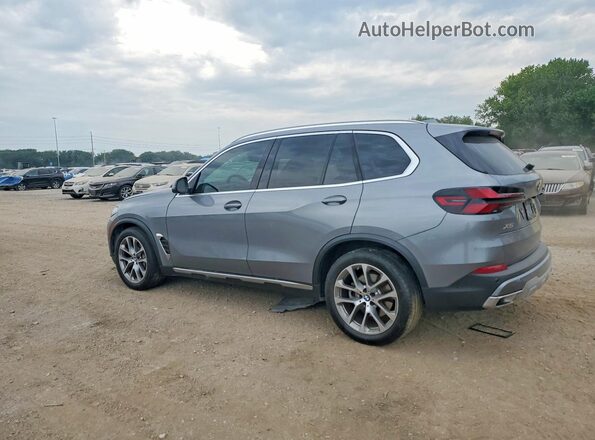 5UX23EU00R9V57005 2024 BMW X5 Gray Trasero izquierdo