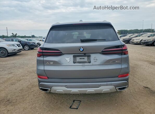 5UX23EU00R9V57005 2024 BMW X5 Gray Vista trasera