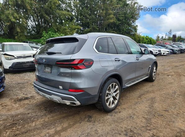 5UX23EU00S9Z59063 2025 BMW X5 Gray Задня права чверть