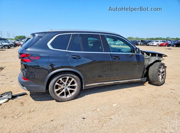 5UX23EU01R9V13885 2024 BMW X5 Black Задня права чверть