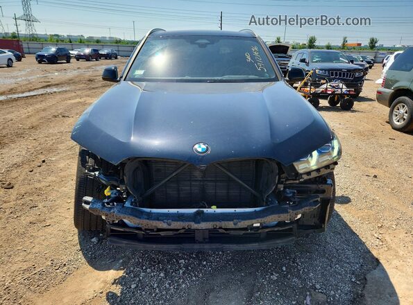 5UX23EU01R9V13885 2024 BMW X5 Black Вид спереду