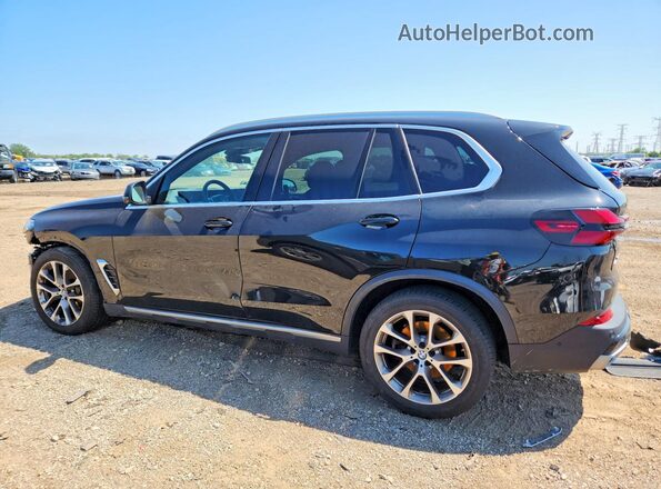 5UX23EU01R9V13885 2024 BMW X5 Black Задня ліва чверть