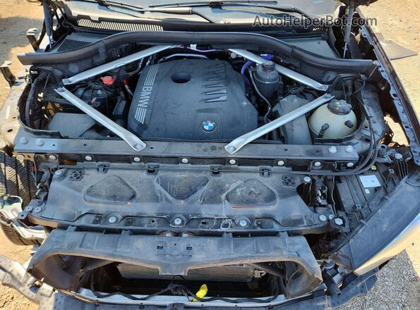 5UX23EU01R9V13885 2024 BMW X5 Black Вид задньої частини салону