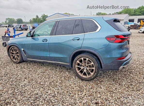 5UX23EU02R9S36275 2024 BMW X5 Синий Задняя левая четверть