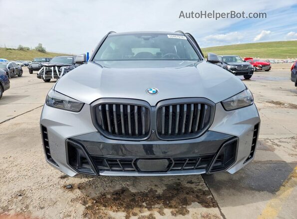5UX23EU02S9Y45873 2025 BMW X5 Silver Front view