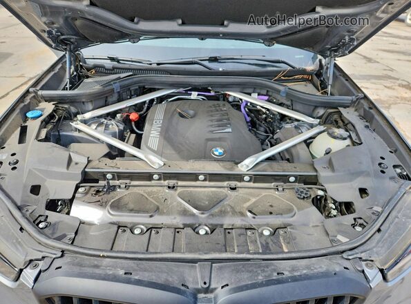 5UX23EU02S9Y45873 2025 BMW X5 Silver Engine compartment view