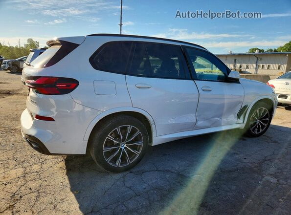5UX23EU04R9S31966 2024 BMW X5 Белый Задняя правая четверть
