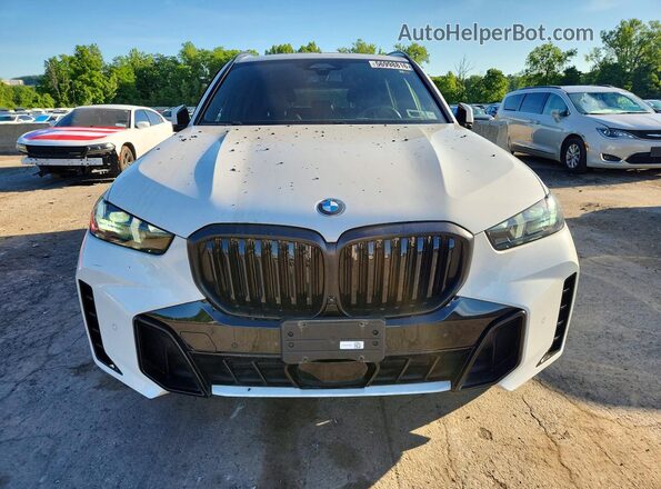 5UX23EU04R9S31966 2024 BMW X5 Белый Вид спереди