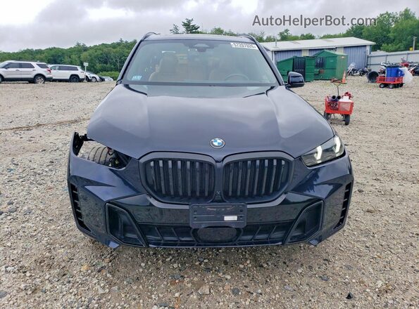 5UX23EU05R9U25616 2024 BMW X5 Black Вид спереду
