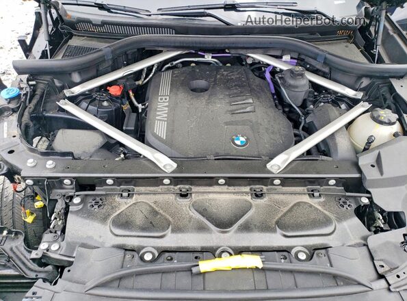 5UX23EU05R9U25616 2024 BMW X5 Black Вид задньої частини салону