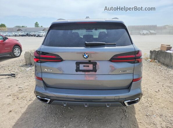 5UX23EU05T9117790 2026 BMW X5 Silver უკანა ხედი