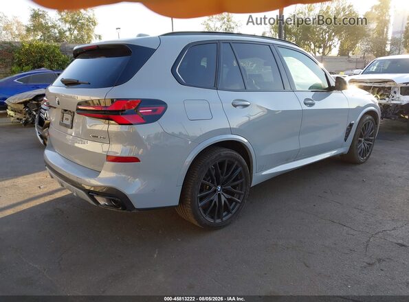 5UX23EU07R9U87566 2024 BMW X5 Pewter Հետևի աջ