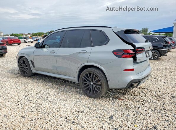 5UX23EU07S9X98498 2025 BMW X5 Серый Задняя левая четверть