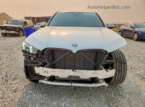 5UX23EU08R9V77518 2024 BMW X5 White Widok z przodu