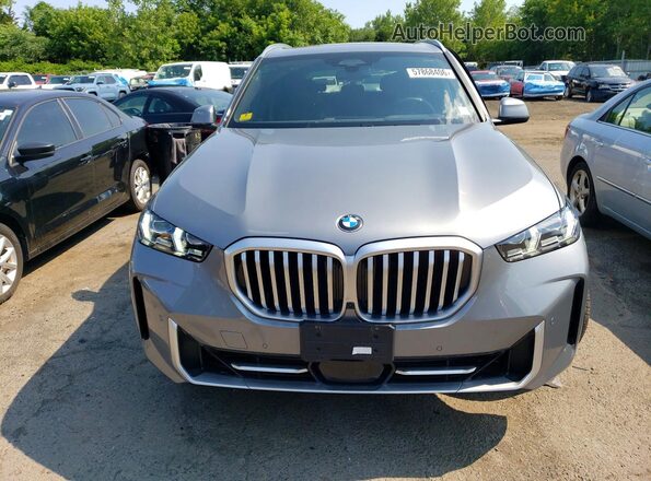 5UX23EU08S9Z88892 2025 BMW X5 Gray Вид спереду