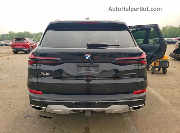5UX23EU08T9242847 2026 BMW X5 Black უკანა ხედი