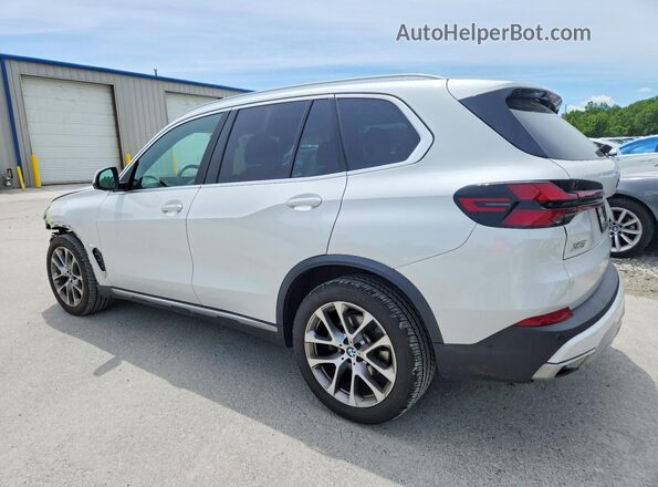 5UX23EU09R9T02353 2024 BMW X5 White Հետևի ձախ