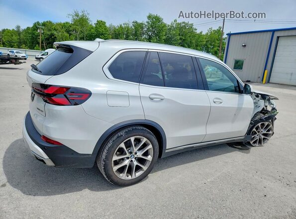5UX23EU09R9T02353 2024 BMW X5 White Հետևի աջ