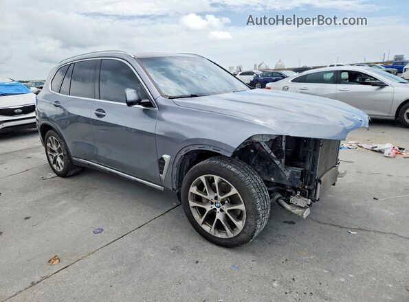 5UX23EU09R9T53075 2024 BMW X5 Серый Передняя правая четверть