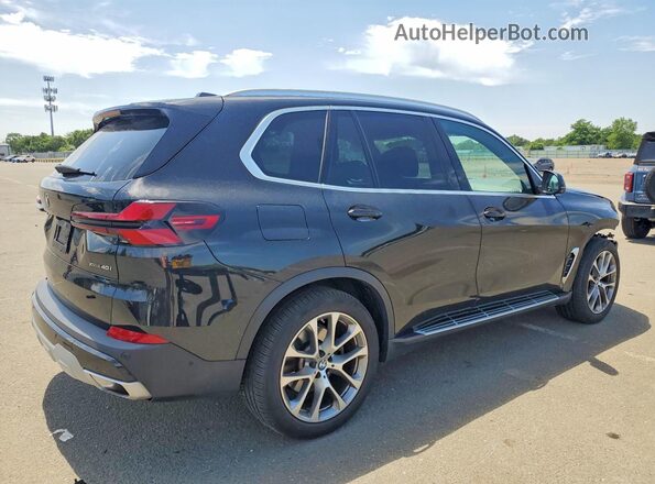 5UX23EU09R9V08644 2024 BMW X5 Black Rear right