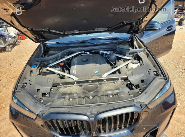 5UX23EU09S9Y87702 2025 BMW X5 Black Widok komory silnika