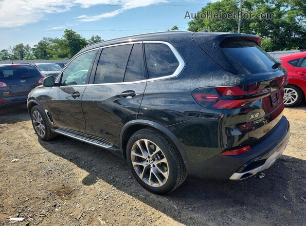5UX23EU09S9Z50751 2025 BMW X5 Black Tył lewy