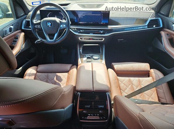 5UX23EU09S9Z50751 2025 BMW X5 Black Widok deski rozdzielczej
