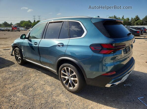 5UX23EU0XR9V47890 2024 BMW X5 Blue Rear left