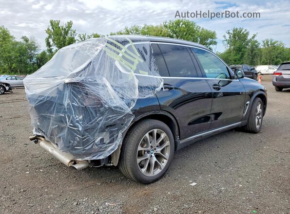 5UX23EU0XR9W06520 2024 BMW X5 Black Rear right