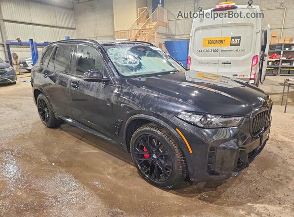 5UX23EU0XT9031472 2026 BMW X5 Black Передня права чверть