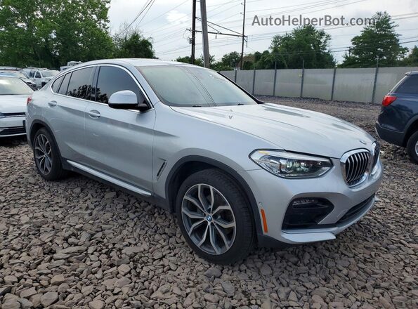 5UX2V1C05L9B46276 2020 BMW X4 Серый Передняя правая четверть